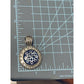 Vintage Carolyn Pollack CP Sterling Silver Lapis Mother of Pearl Pendant 20g