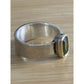 Pre Owned James Avery Retired 14k Gold & Sterling Silver Graciela Green Peridot Ring Sz 9