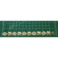Pre owned James Avery Retired HTF Silver Butterflies In Bloom Flower Bracelet 7 3/4”