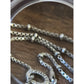 Vintage Links of London Bamboo Y Lariat Necklace Sterling Silver 925 18” Y2K