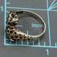 Vintage Jaguar Leopard Panther Cat Wrap Bypass Ring Size 8.5 Signed Vivian