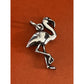 James Avery Retired Sterling Silver 3D Flamingo Charm Pre-Owned