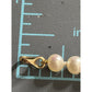 Pre owned James Avery 14k Gold 5mm Pearl Necklace 16” In JA Box