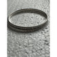 James Avery Retired Silver John 3:16 Bangle Bracelet Size L Pre-Owned