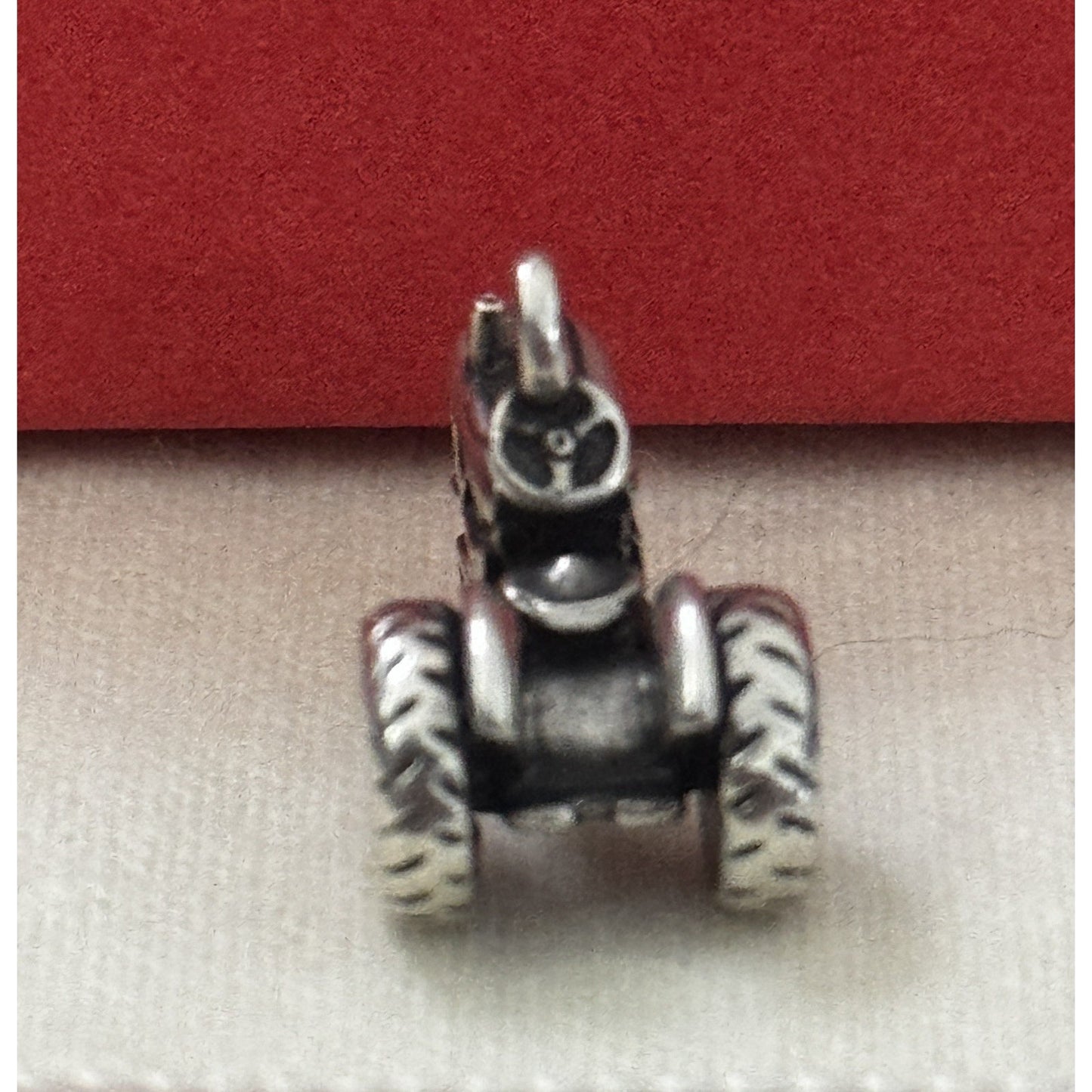 James Avery Retired Sterling Silver Tractor Charm