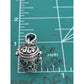 Vintage IBB 925 Sterling Silver Hinged Prayer Box Keepsake Pendant 4.4g