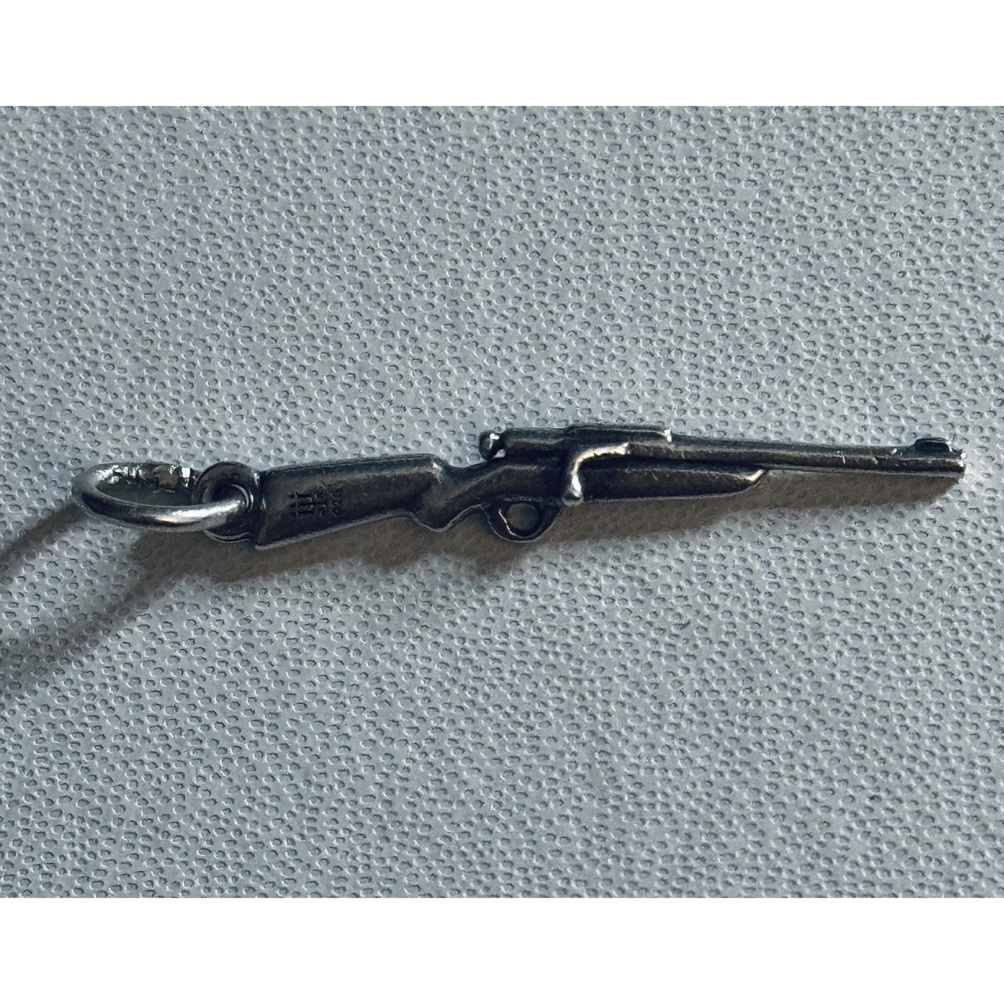 Pre Owned James Avery Retired 3D Bolt Action Rifle Charm