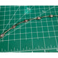 Vintage Pink Tourmaline Sterling Silver 5 Stone Link Bracelet 7.5” 90s - Y2K
