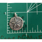 Vintage 925 Sterling Silver Sand Dollar Charm