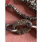 Vintage Sterling 925 Shell Signed Cameo Locket Classical Lady Profile Chain 18”