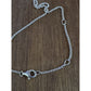 Thomas Sabo 925 Sterling Silver Mother-of-Pearl Disc Pendant Necklace 16 - 17”