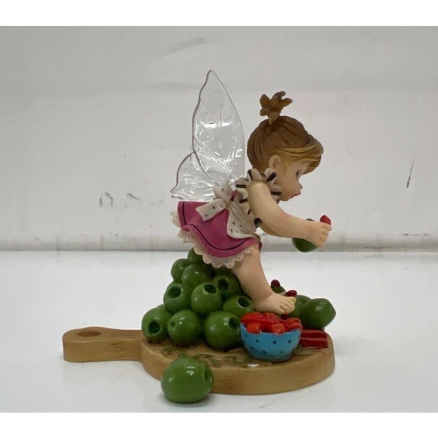 My Little Kitchen Fairies "Olive Stuffed Fairie " Fairie Figurine WITH BOX