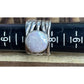 Retired Silpada Mermaid White Coin Pearl Sterling Silver Woven Band Ring Size 7