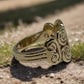 Pre Owned James Avery Retired ~ RARE ~ 14k Gold Mycenaean Butterfly Ring Size 7
