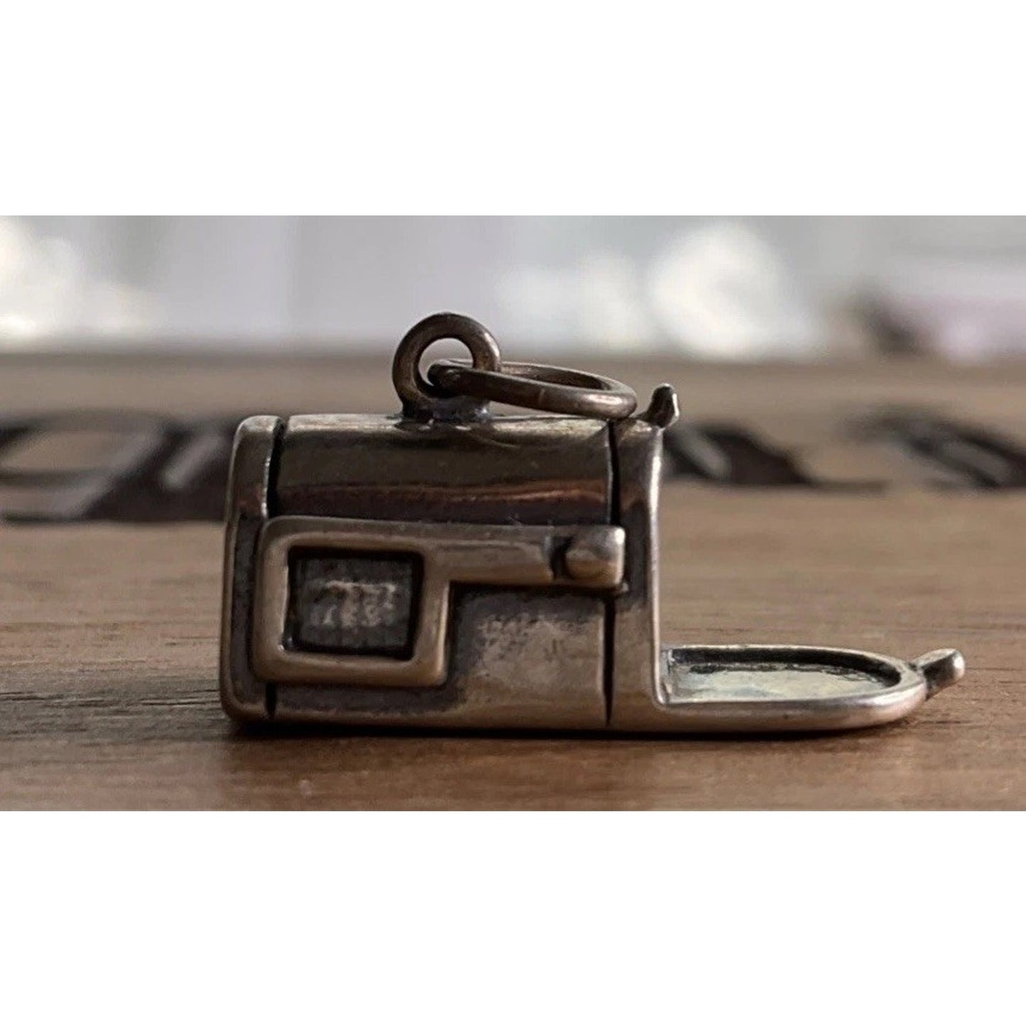 925 Sterling Silver Mailbox Charm