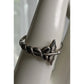 Sterling Silver Caduceus Ring 925 Medical Doctor Nurse Healthcare Ring Size 8
