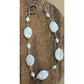 Sterling Silver Freshwater Coin Pearl Bracelet Baroque Pearls Toggle 7.5