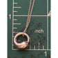 Tiffany & Co. Elsa Peretti Small Bean Pendant Necklace 925 Silver Spain 16”