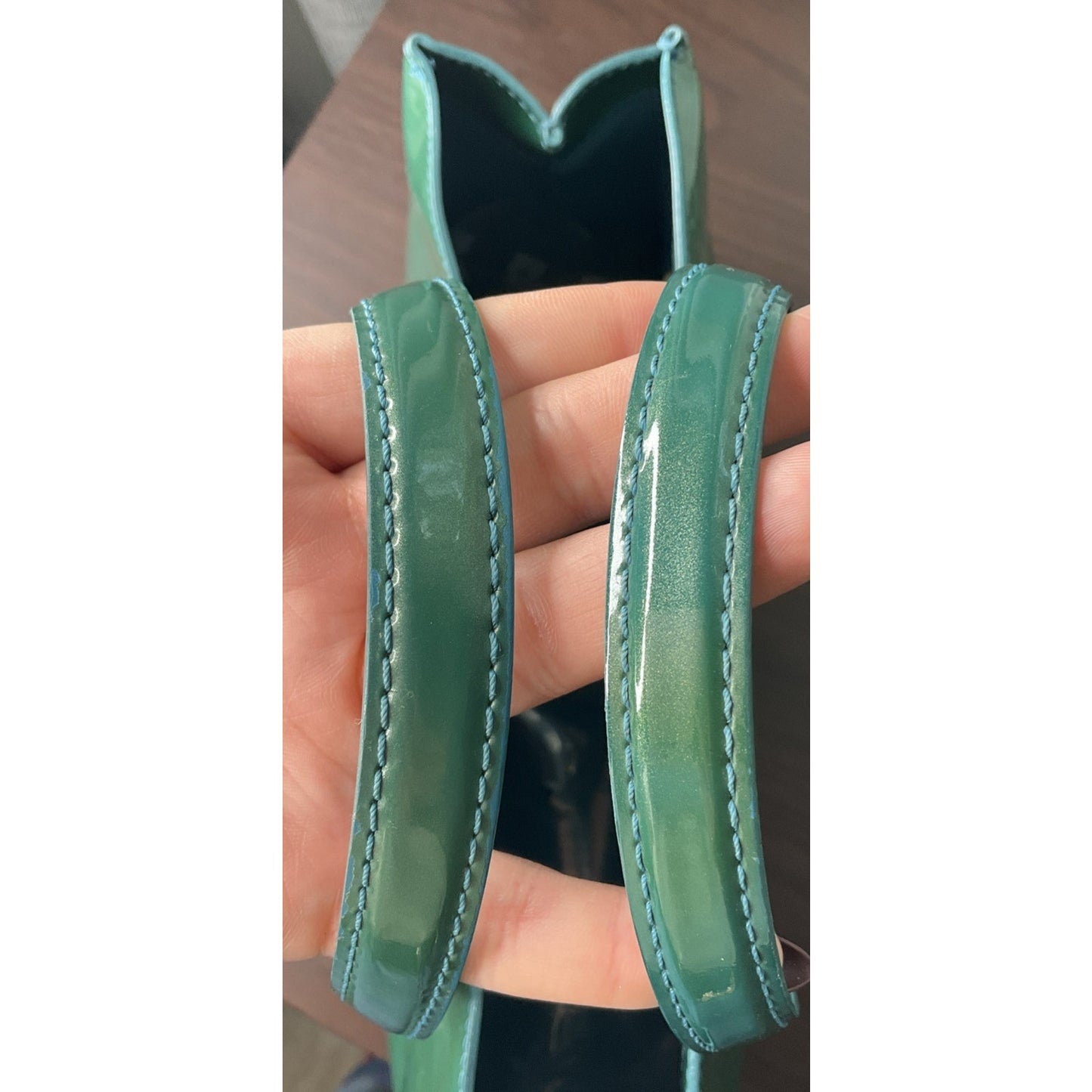 *Louis Vuitton* RARE! AUTHENTICATED Lagoon ( Green) Wilshire PM