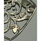 Vintage Sterling Silver Black Onyx Filigree Dangle Earrings Signed CFJ 5gr