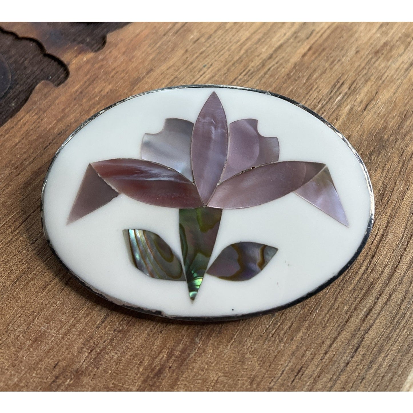 Vintage Taxco Mexico TO-102 Sterling Silver Grape Cluster Brooch Pendant