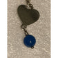 Pre Owned James Avery Retired Silver Dangle Drop Lapis Lazuil Earrings In JA Box