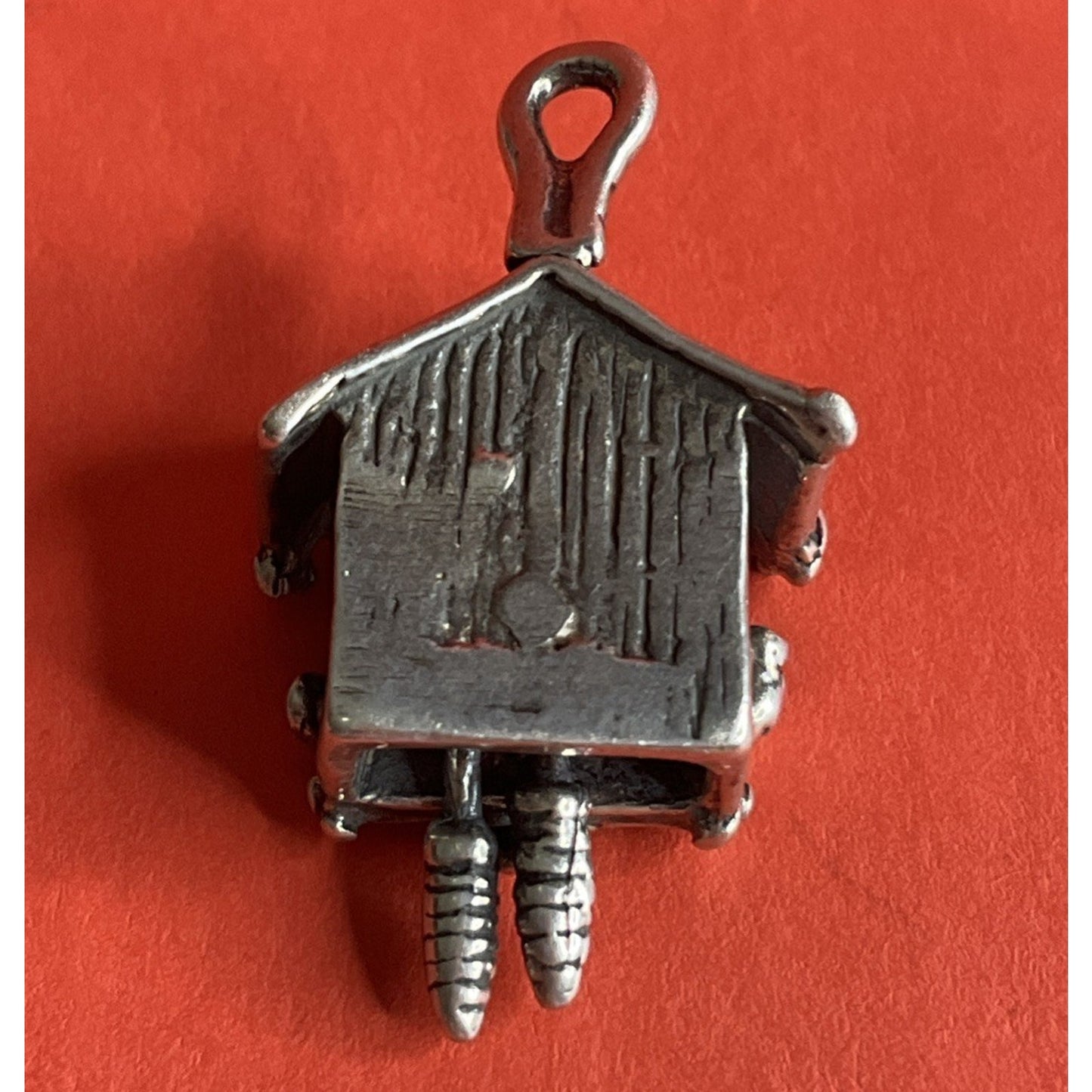Vintage Sterling Silver Cuckoo Clock Charm