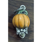 Brand New RETIRED Brighton J91782 JACK O LANTERN Enameled Silver Tone Charm
