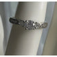 Sterling Silver Three Stone Ring Size 7 Engagement Style Promise Ring 925