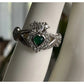 Galway Claddagh Ring Sterling Silver Irish Friendship Love Loyalty Ring Size 5