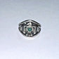 Vintage Bell Trading Navajo Post Sterling Thunderbird Ring w/ Turquoise Size 5