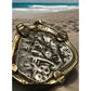 Vintage ATI Sterling Replica Spanish Shipwreck Cob Coin Dolphin Nautical 1”