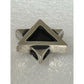 Pre owned James Avery RETIRED RARE Sterling Silver Star of David Slide Pendant Oxidized 7g