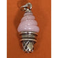 James Avery Retired Hard To Find Silver And Pink Glass Ice Cream Cone Charm Pre-Owned