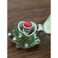 Brand New Brighton Enameled Merry Christmas Tree Opens Up Santa Charm Or Pendant