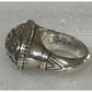 John Hardy Sterling Silver 925 Dayak Signet Statement Ring Size 7.5 Heavy 18g