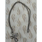 James Avery Retired Sterling Silver Eternal Ribbon Cross Pendant w/ JA Necklace Pre-Owned