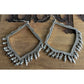 Retired Kendra Scott Geometric Silver Tone Dangle Lacy Fringe Earrings