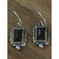Pre owned James Avery Retired Graciela Smoky Quartz Earrings Sterling Silver And 14K gold