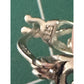 Vintage Sterling Silver Vine Hoop Earrings 925 TH Scroll Design Thailand 2.5g