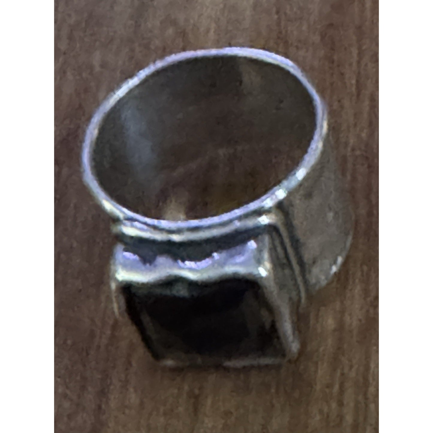 Retired Sterling Silver Silpada Smoky Quartz Ring Size 10