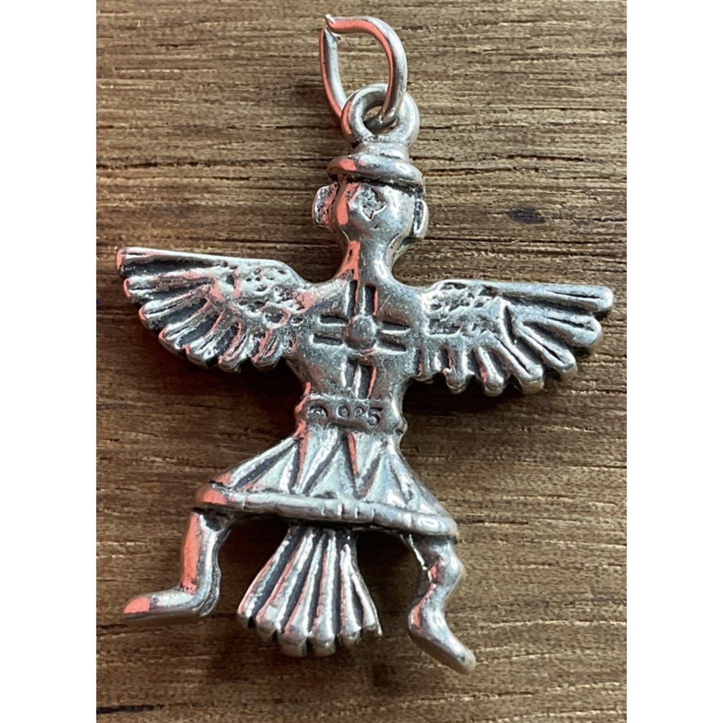 925 Sterling Silver Kachina Dancer Charm
