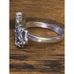 James Avery Retired Silver 925 Carousel Horse Ring Size 3.5 with JA Box & Pouch Pre-Owned
