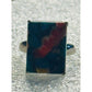 Sterling Silver 925 Turquoise Spiny Oyster Statement Ring Size 10, 6.2g