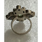 Nicki Butler Multi Gemstone Sterling Silver Ring 925 India Amethyst Garnet 7.5