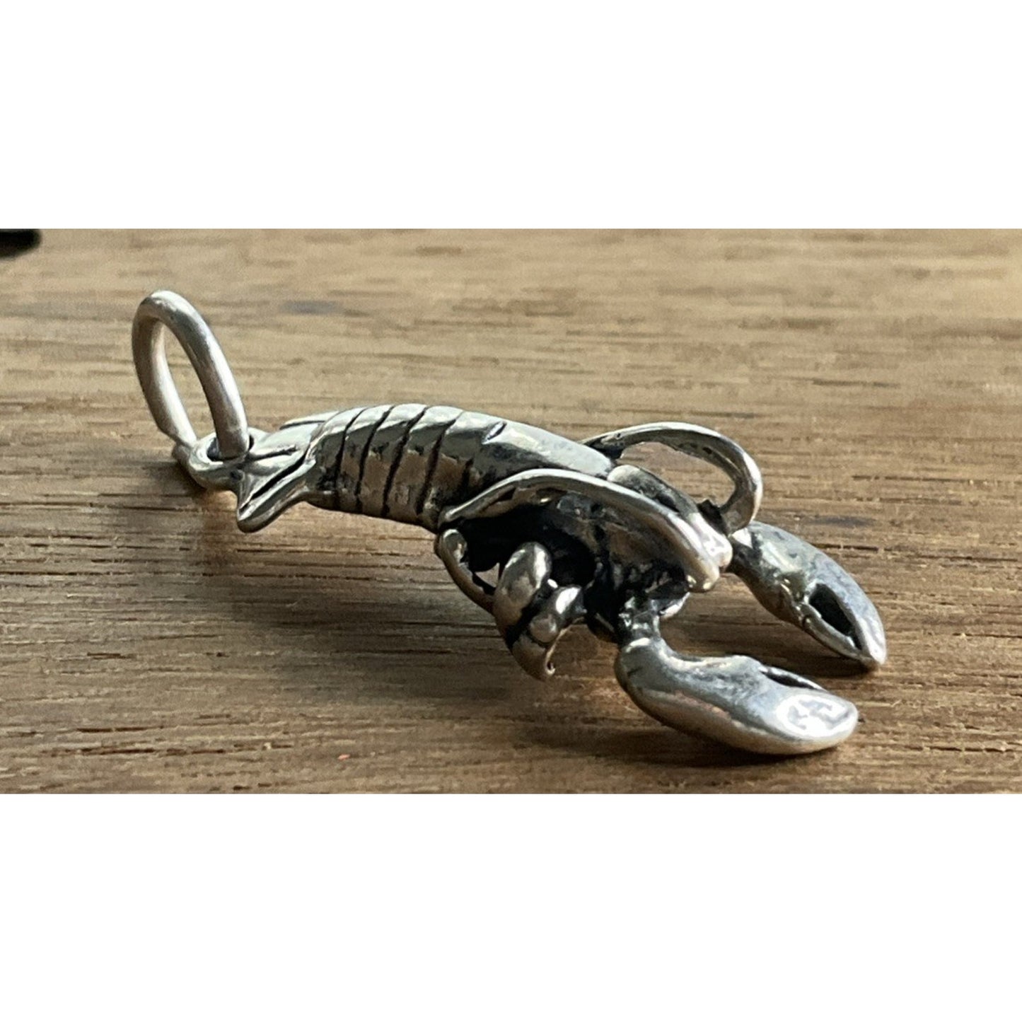 Vintage 925 Sterling Silver Lobster Charm