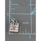 Pre owned James Avery RETIRED Sterling Silver Shopping Bag BRAND NEW in Box