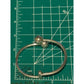 Vintage ATI Mexico 925 Sterling Silver Hinged Bypass Ball-End Bangle Orb Bracelet 14.8g