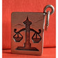Vintage Sterling Silver LAW Book Charm
