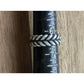 James Avery Retired Sterling Silver Double Braided Rope Ring Size 6.5
